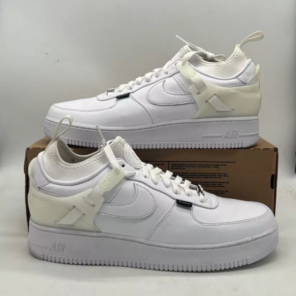 PRISTINE Nike x Undercover Jun Takahashi Air Force 1 Low SP White DQ7558-101, 11 - Picture 2 of 6
